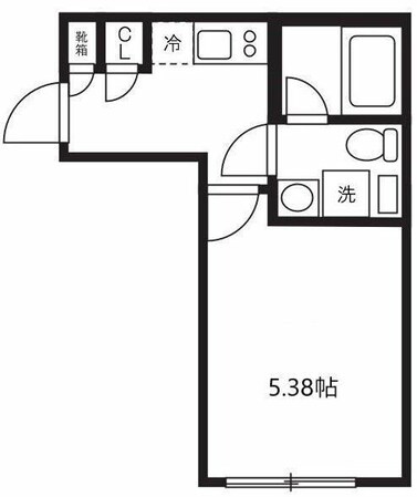 ルーデンス本蓮沼IIの物件間取画像